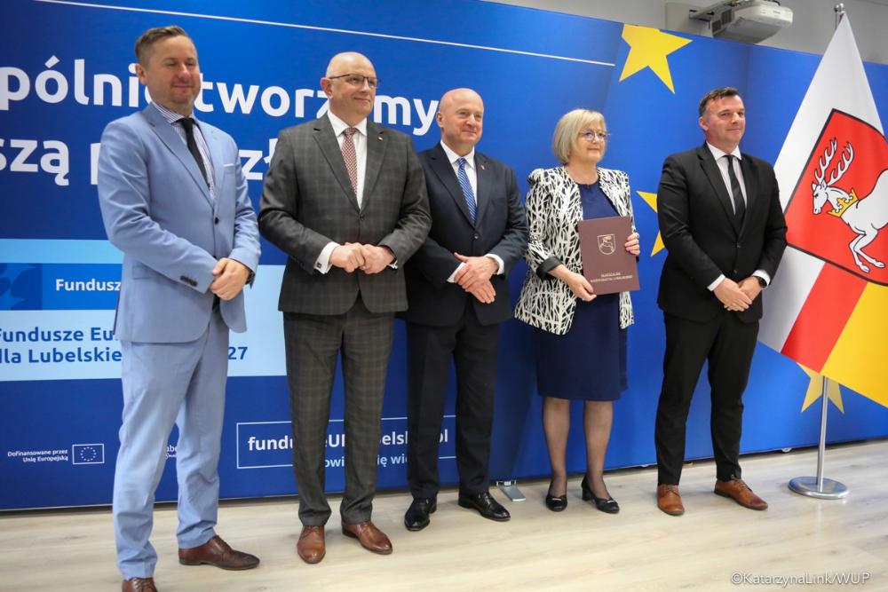 Fundusze Europejskie dla Lubelskiego - podpisanie umowy
