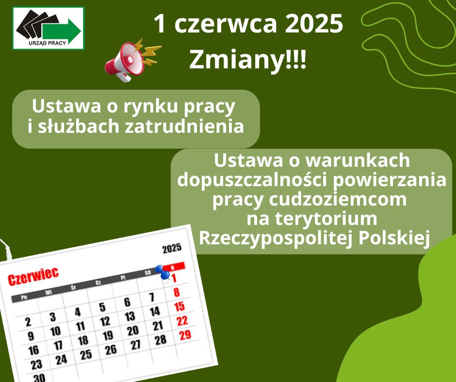 Zdjęcie artykułu INORMACJA O ZMIANIE  USTAWY